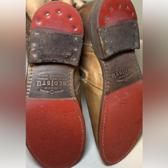 Bed Stu Chesire back lace mid calf boots. - Picture 3 of 8